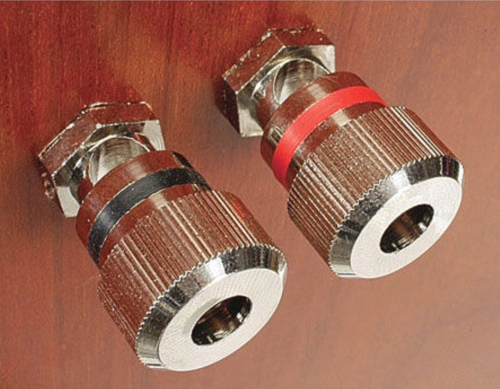 Dayton Audio BPA-38NI Högtalarterminaler Nickel, par