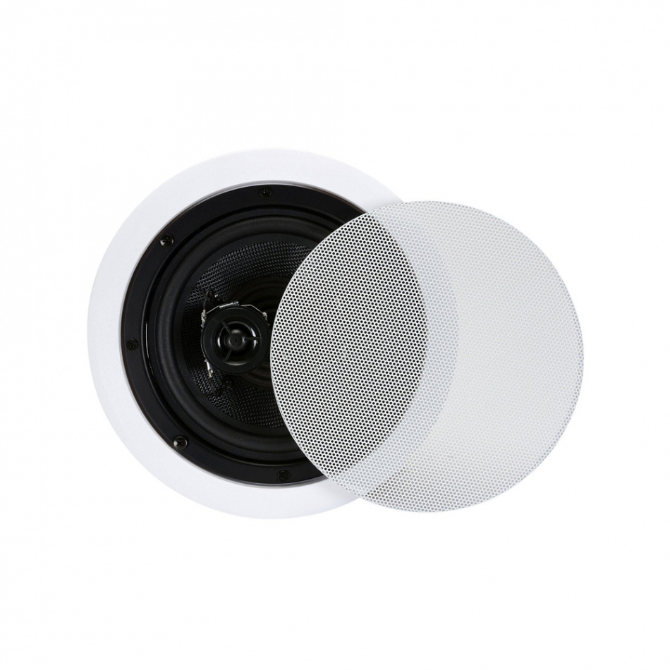 Dayton Audio CS622C inbyggnadshögtalare för tak, single-stereo