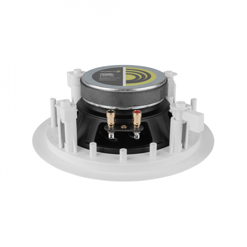 Dayton Audio CS622C inbyggnadshögtalare för tak, single-stereo