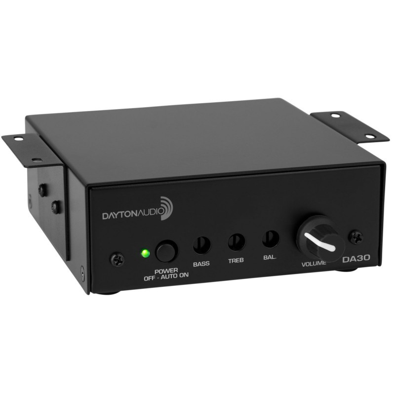 Dayton Audio DA30, stereoförstärkare i kompakt format