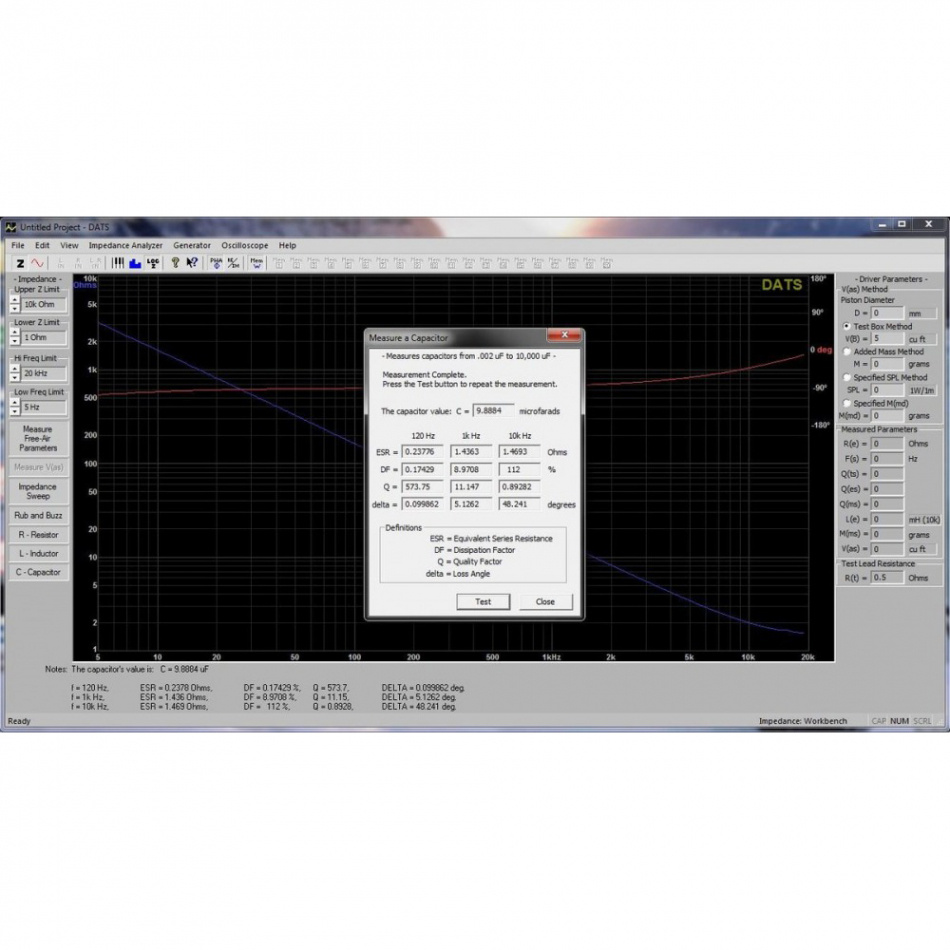 Dayton Audio DATS V3 mätsystem för högtalare & komponenter