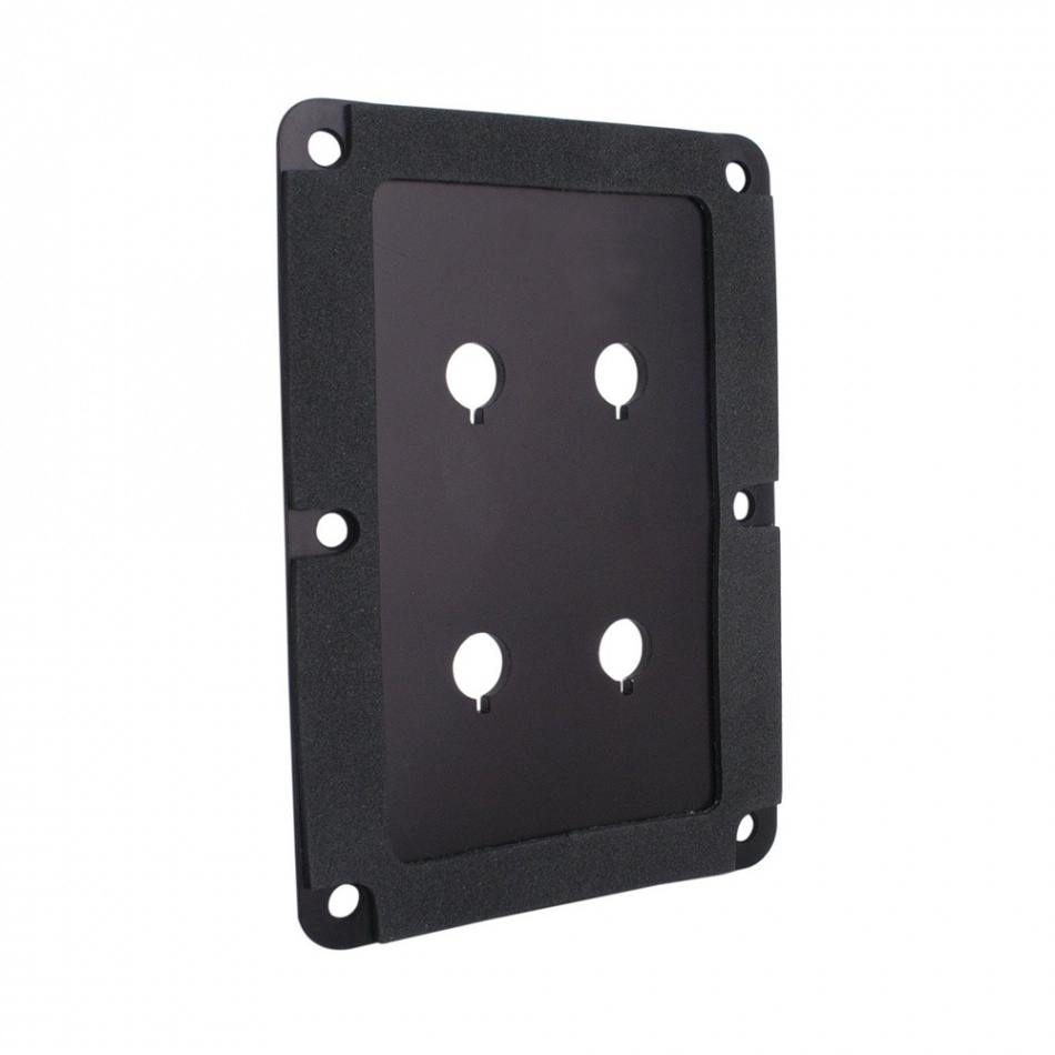 Dayton Audio DBPP-BK monteringsplatta för chassiterminaler bi-wire