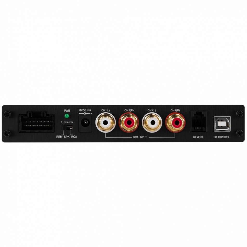 Dayton Audio DSP-408 4x8, ljudprocessor med parametisk EQ