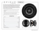 Dayton Audio Epique E150HE-44 högtalarelement mellanregister/baselement Dayton Audio Epique E150HE-44 högtalarelement mellanregister/baselement