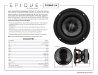 Dayton Audio Epique E150HE-44 hgtalarelement mellanregister/baselement