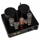 Dayton Audio HTA200 kompakt stereofrstrkare med Bluetooth, RIAA-steg & VU-mtare