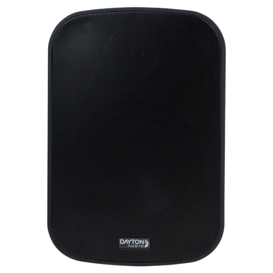 Dayton Audio IO65XP, aktiva 6.5 tums utomhushögtalare, svart par