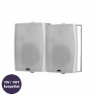 Dayton Audio IO800BT utomhushögtalare med stöd för 70V, vitt par Dayton Audio IO800BT utomhushögtalare med stöd för 70V, vitt par