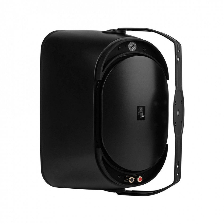 Dayton Audio IO8XTB utomhushögtalare med stöd för 70/100V, svart styck