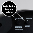 Dayton Audio IOSUBP, 10-tums subwoofer med 2.1-förstärkare och BT Dayton Audio IOSUBP, 10-tums subwoofer med 2.1-förstärkare och BT