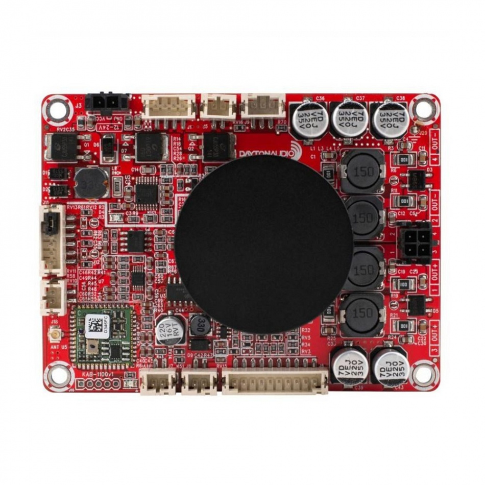 Dayton Audio KAB-100M v2, klass D-förstärkarkort med Bluetooth 1x100 Watt