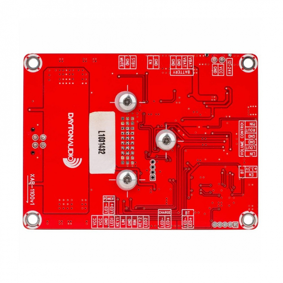 Dayton Audio KAB-100M v2, klass D-förstärkarkort med Bluetooth 1x100 Watt