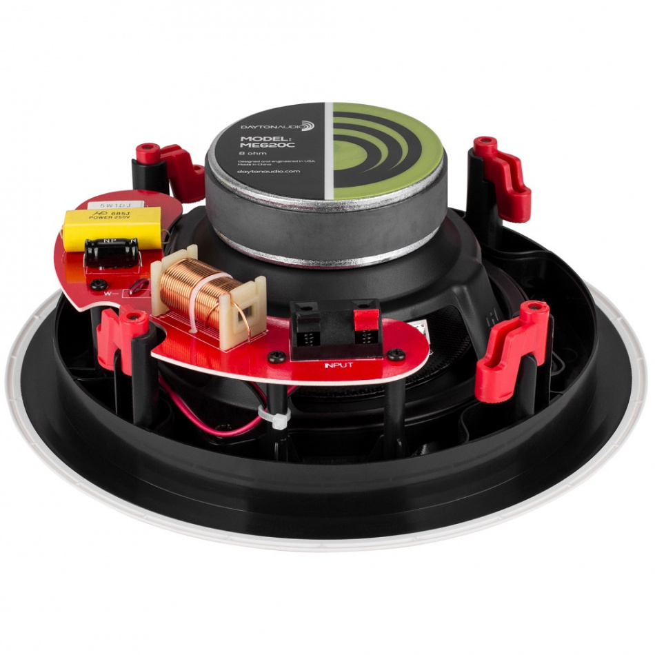 Dayton Audio ME620C, takhögtalare par SKADAD KARTONG