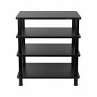 Dayton Audio MS41B, modulärt HiFi-rack med fyra plan Dayton Audio MS41B, modulärt HiFi-rack med fyra plan