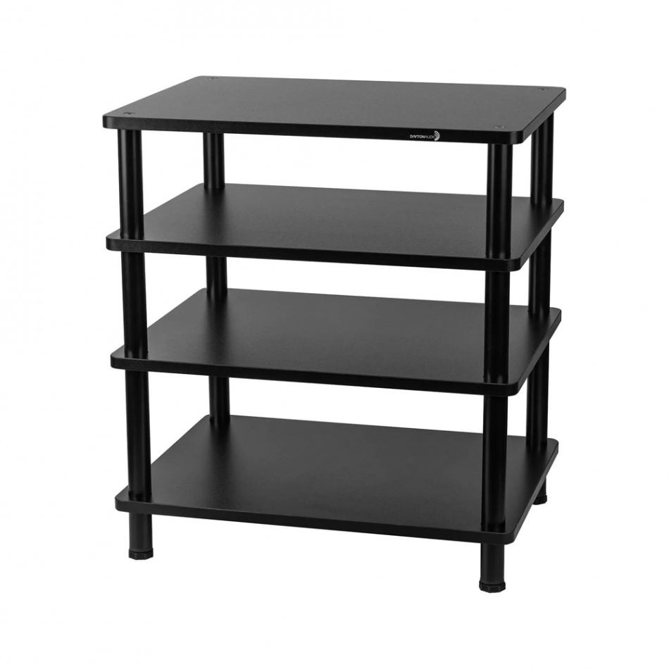 Dayton Audio MS41B, modulärt HiFi-rack med fyra plan