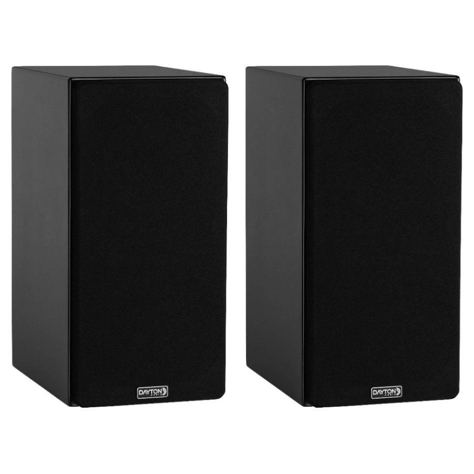 Dayton Audio OPAL1 stativhögtalare, blanksvart par