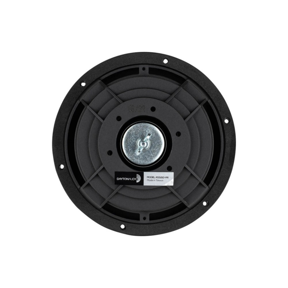 Dayton Audio RSS210-PR högtalarelement slavbas i aluminium