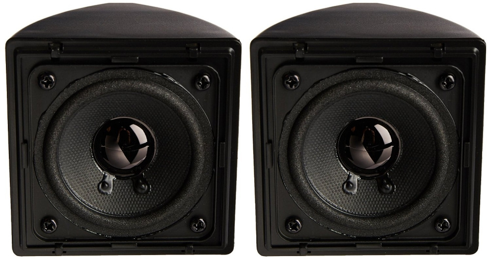 Dayton Audio Sat-3, vägghögtalare svart par