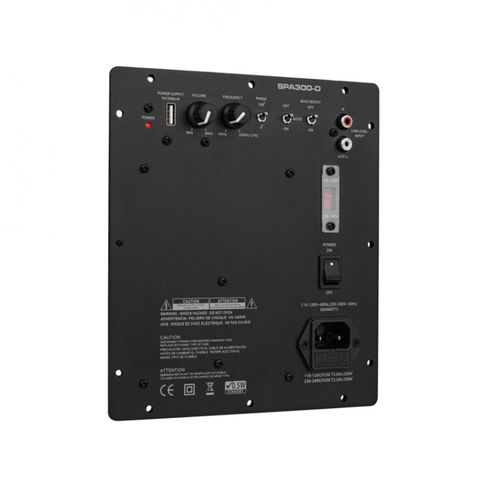 Dayton Audio SPA300-D inbyggnadsförstärkare för subwoofer