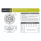 Dayton Audio Signature SS8-PR passiv radiator Dayton Audio Signature SS8-PR passiv radiator