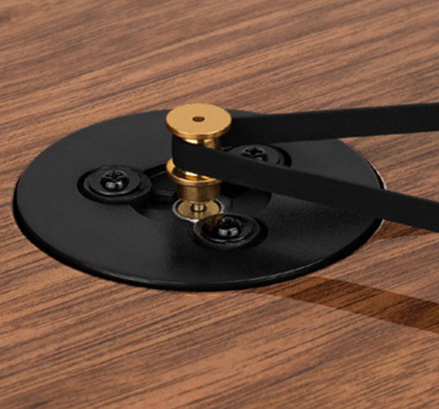 Dayton Audio TT-1BT vinylspelare med Bluetooth, RIAA & USB valnöt