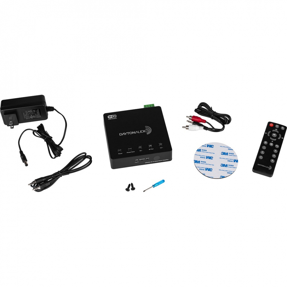 Dayton Audio WB40A kompakt streamingförstärkare Returexemplar