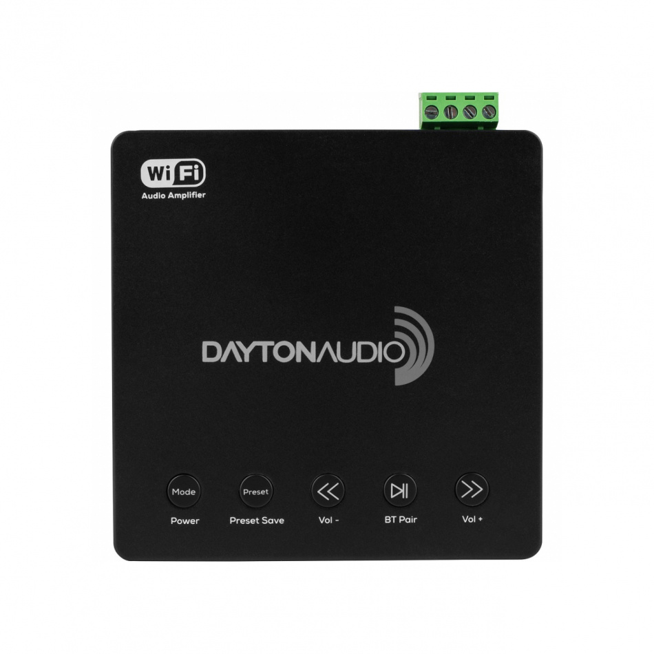 Dayton Audio WB40A kompakt stereoförstärkare med nätverk & Bluetooth