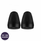 Dayton Audio WP4BT utomhushögtalare med stöd för 70/100V, svart par Dayton Audio WP4BT utomhushögtalare med stöd för 70/100V, svart par