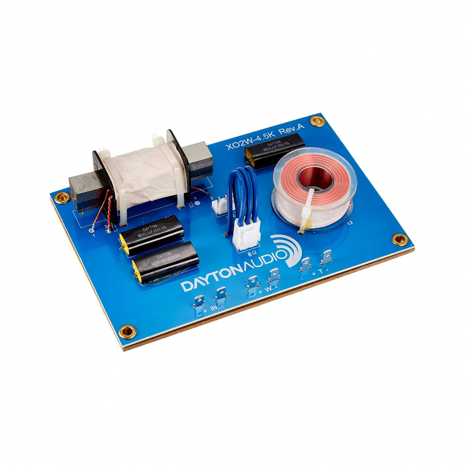 Dayton Audio XO2W-4.5K, delningsfilter 2-vägs