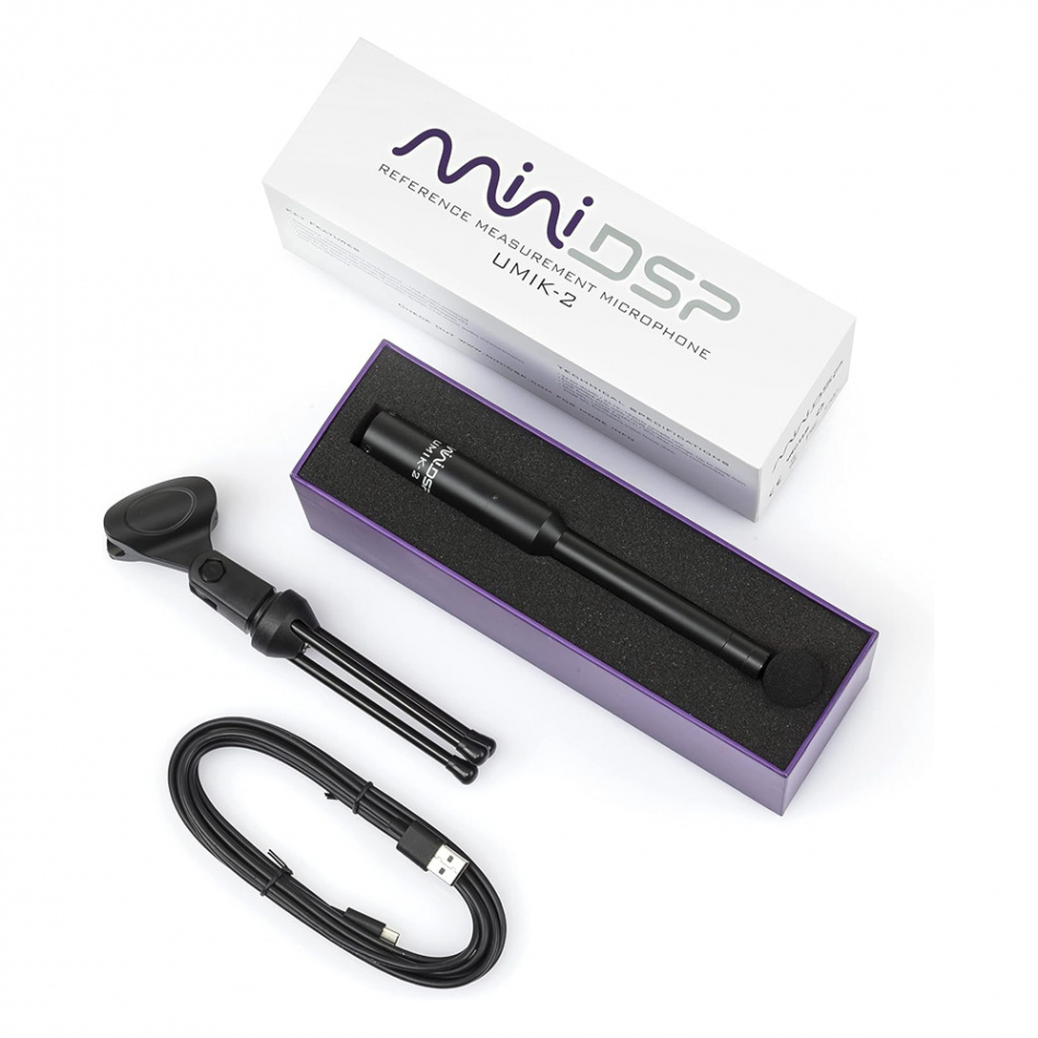 MiniDSP UMIK-2, USB-mätmikrofon för bl.a REW och Dirac Live