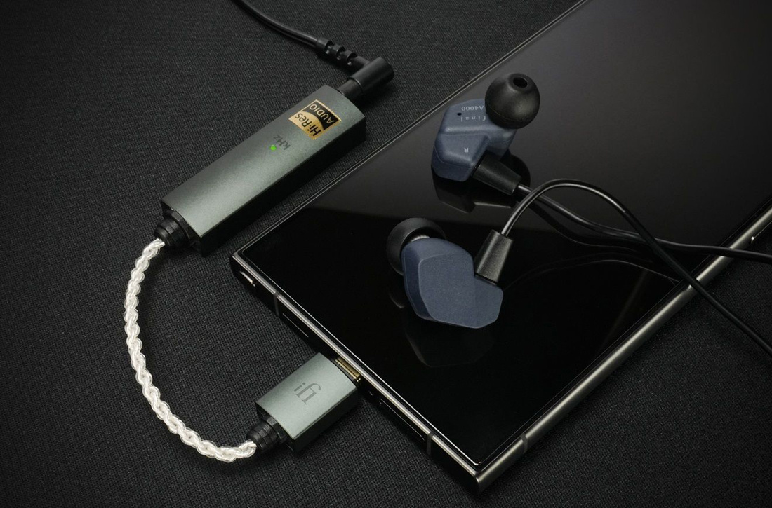 iFi Audio GO Link Max kompakt hörlursförstärkare med USB-C