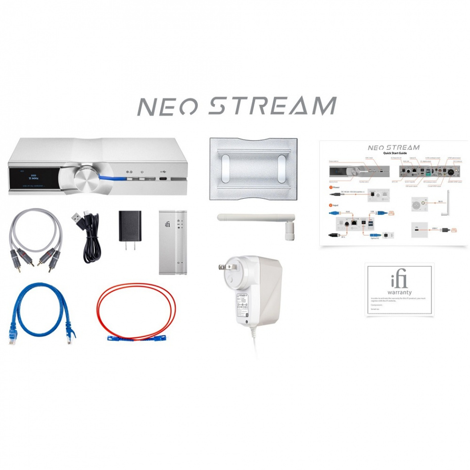 iFi Audio NEO Stream nätverksspelare med Tidal Connect, Roon & MQA