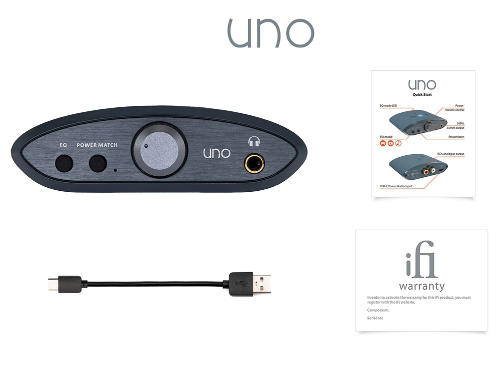 iFi Audio Uno hörlursförstärkare med USB DAC