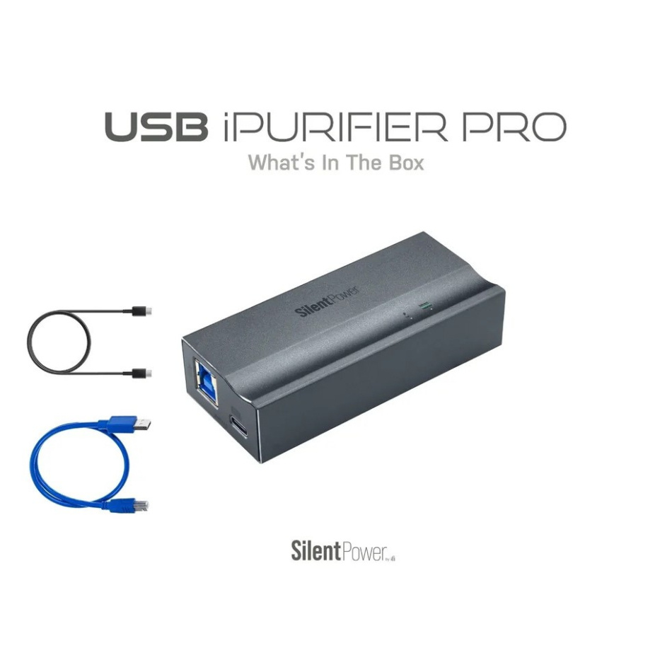 Silent Power USB iPurifier Pro, digitalt USB-filter med IsoGround-teknik