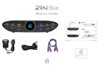 iFi Audio Zen Blue 3, Bluetooth-mottagare och sändare Returexemplar iFi Audio Zen Blue 3, Bluetooth-mottagare och sändare Returexemplar