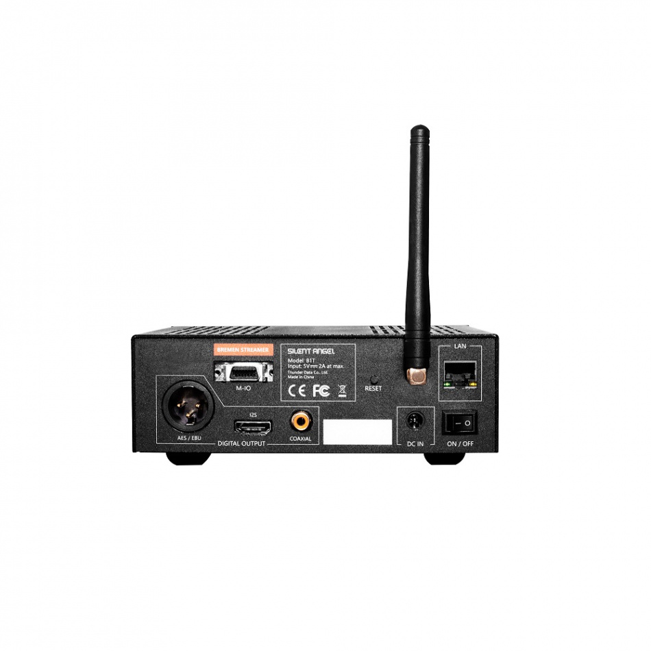 Silent Angel Bremen B1T nätverkstransport med Tidal Connect & Qoboz