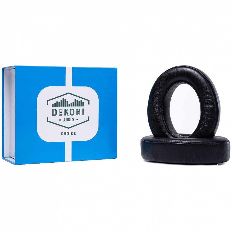 Dekoni HD600 Series Choice Leather öronkuddar, syntetläder