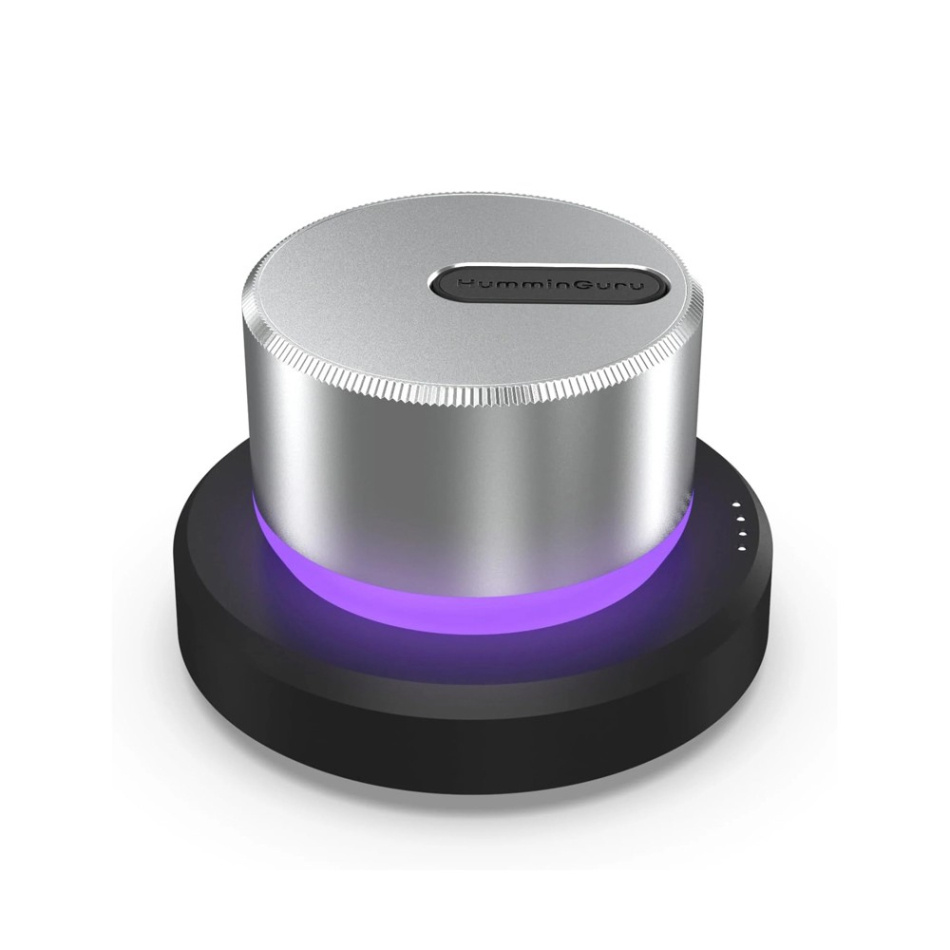 HumminGuru LUMI Record Stabilizer, skivpuck med ljus & hastighetstest