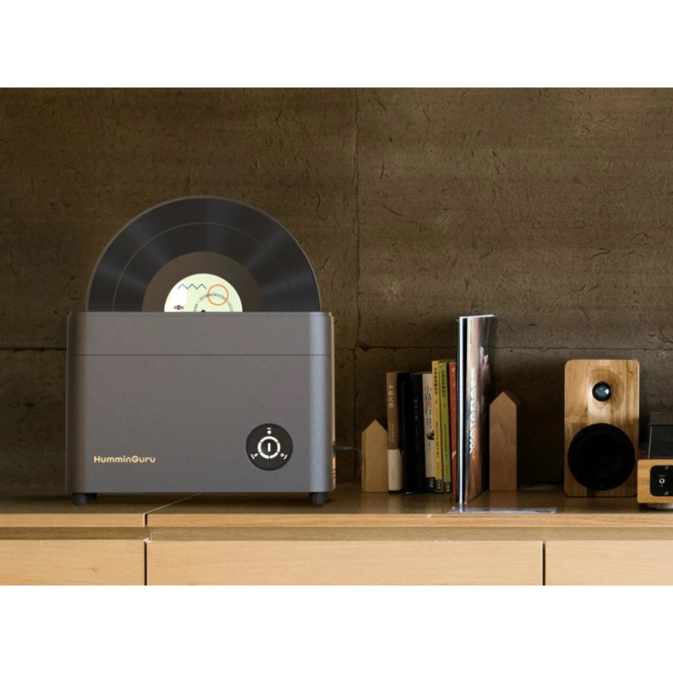 HumminGuru Ultrasonic skivtvätt för vinylspelare