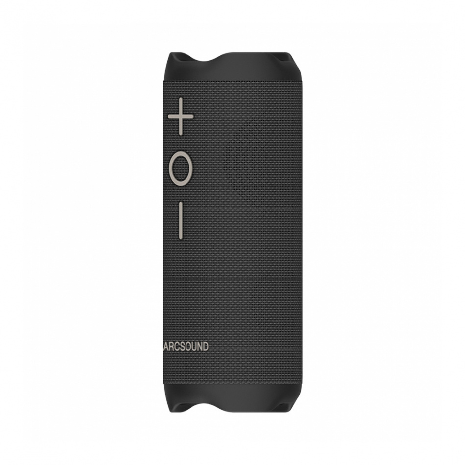 Arcsound EDGE bärbar Bluetooth-högtalare med IPX6-klassning, svart