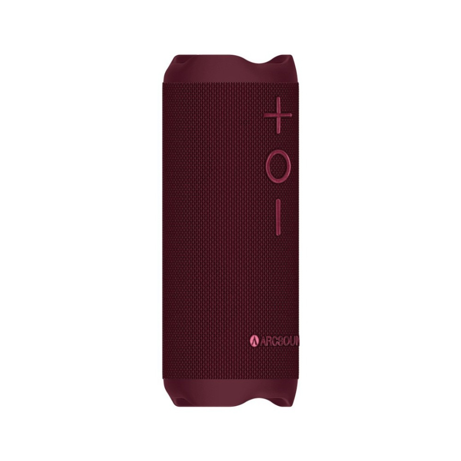 Arcsound EDGE bärbar Bluetooth-högtalare med IPX6-klassning, Ruby Red
