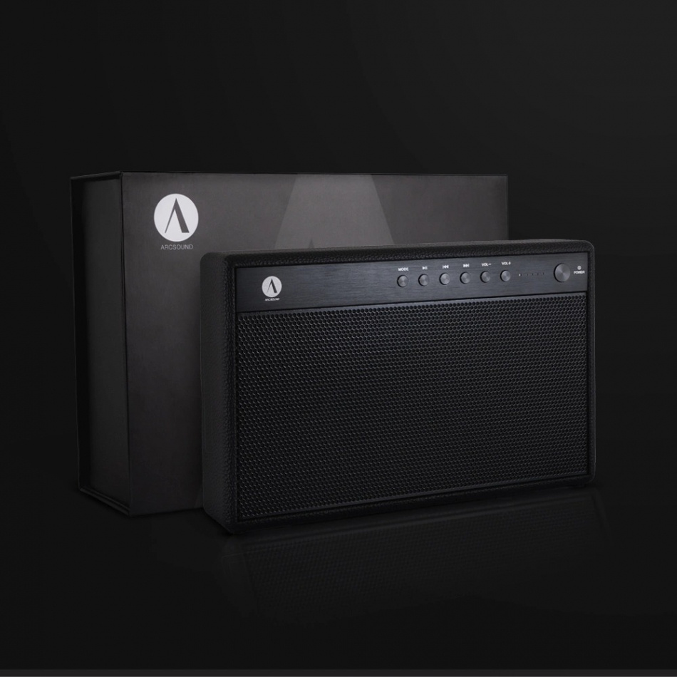 Arcsound Mist, bärbar Bluetooth-högtalare svart