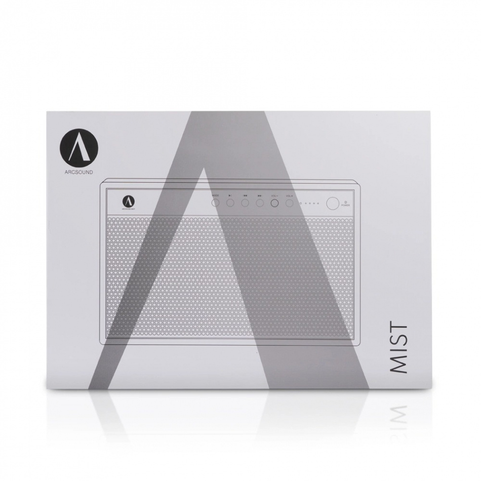 Arcsound Mist, bärbar Bluetooth-högtalare vit