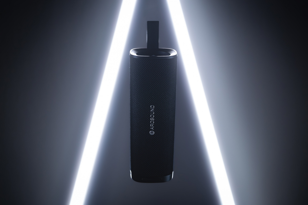 Arcsound NOVA bärbar Bluetooth-högtalare med IPX6-klassning, svart