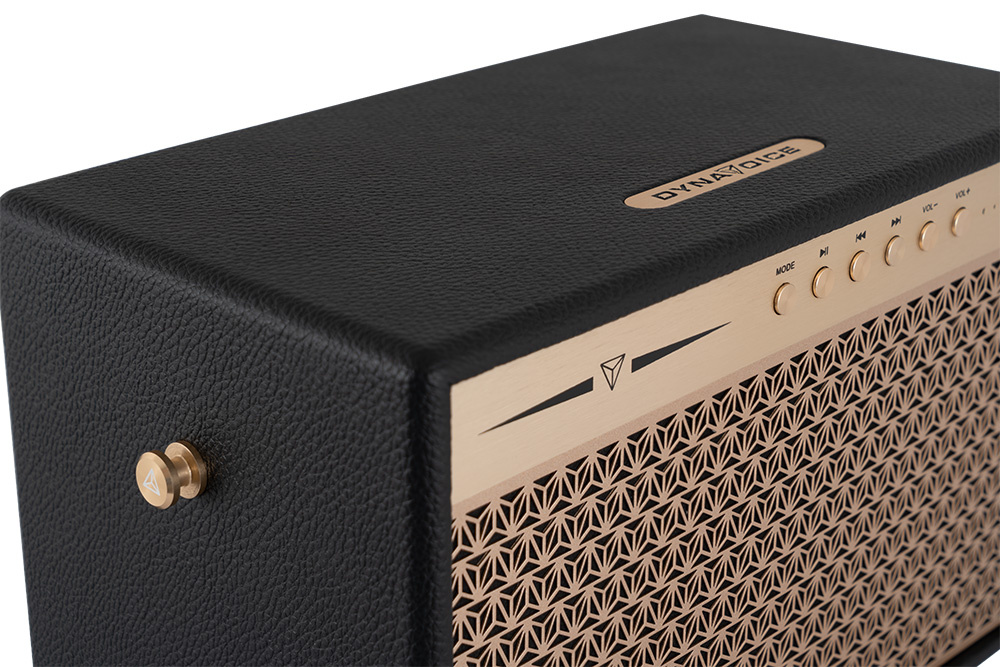 Dynavoice Classic CL-14A Black, bärbar Bluetooth-högtalare med powerbank