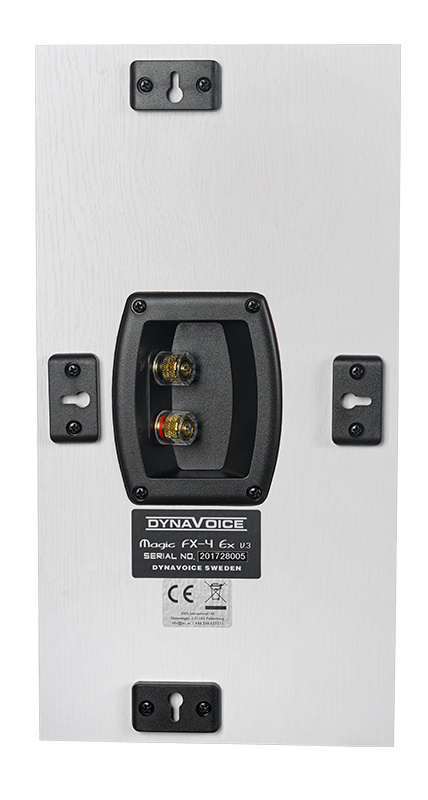 Dynavoice Magic FX-4 EX v.3 vägghögtalare, vitt par Returexemplar