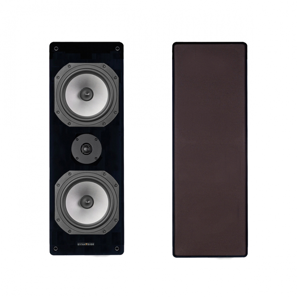 Dynavoice Challenger LCR-66 XL stativhögtalare, svart par