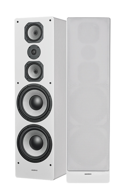 Dynavoice Challenger M-105 EX v.4 golvhögtalare, vitt par