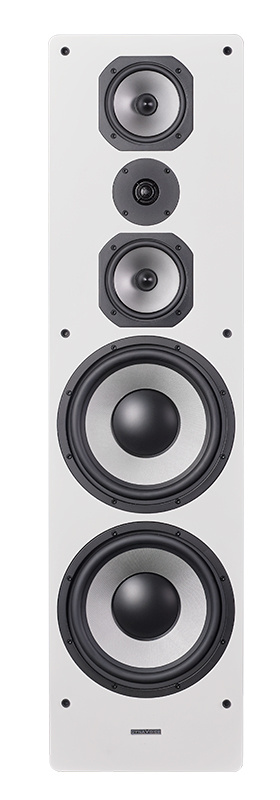 Dynavoice Challenger M-105 EX v.4 golvhögtalare, vitt par