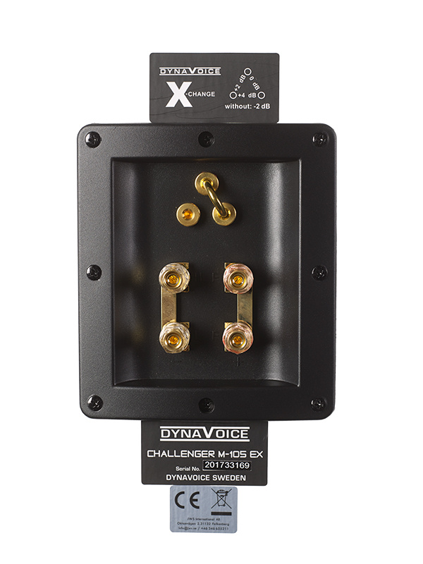 Dynavoice Challenger M-65 EX v.4 golvhögtalare, vitt par